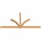 Ekena Millwork Redmond Timber Gable Bracket, Western Red Cedar, 108"W x 58"H x 3 1/2"D x 3 1/2"F, 13/12 Pitch GBW108X58X0404RED00SWR - alternate 5